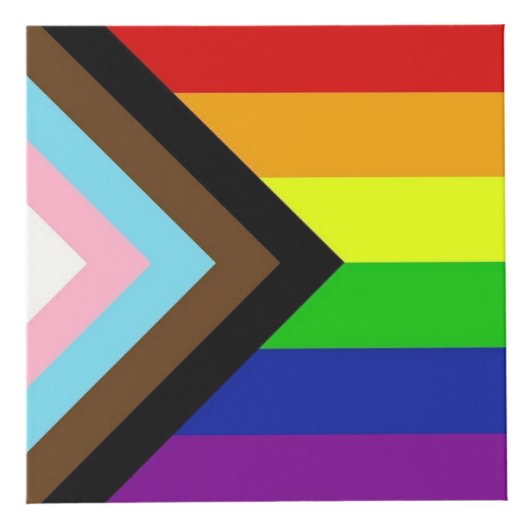 Pride Paperweight Kubus (Voorkant)