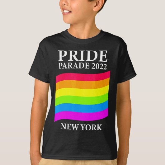 Pride Parade 2022 New York City _1  T-shirt (Voorkant)