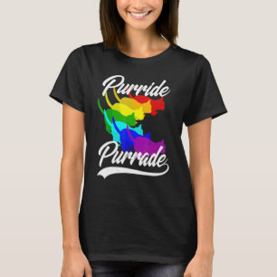 Pride Parade Cat Purride Essentia T-shirt