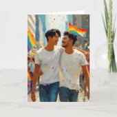 Pride Parade Viering Kaart (Voorkant)