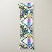 Pride patroon 2 body pillow lichaamskussen (Voorkant Verticaal)