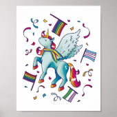 Pride Pegasus Poster (Voorkant)