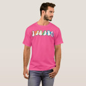 Pride Penguins T-shirt (Voorkant volledig)