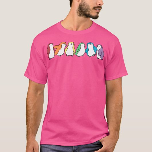Pride Penguins T-shirt (Voorkant)