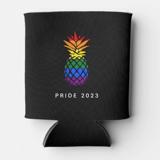 Pride Pineapple Blikjeskoeler (Voorkant)