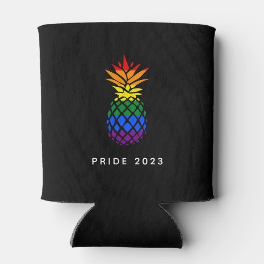 Pride Pineapple Blikjeskoeler (Achterkant)