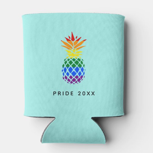 Pride Pineapple Blikjeskoeler (Achterkant)