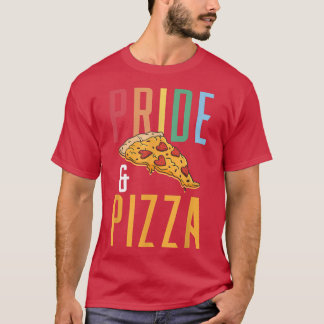 Pride & Pizza - LGBT Gay pride Rainbow vlag LGBTQ T-shirt