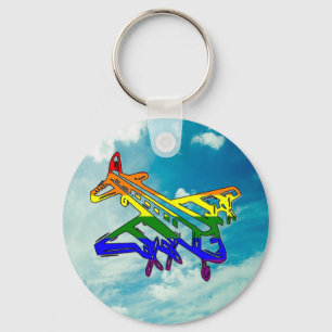 Pride Plane Sleutelhanger