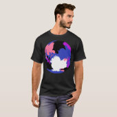 Pride Planets - Pluto - Genderfluid Pride T-shirt (Voorkant volledig)