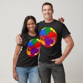 Pride Planets - Pluto - Vooruitgang Pride T-shirt (Unisex)