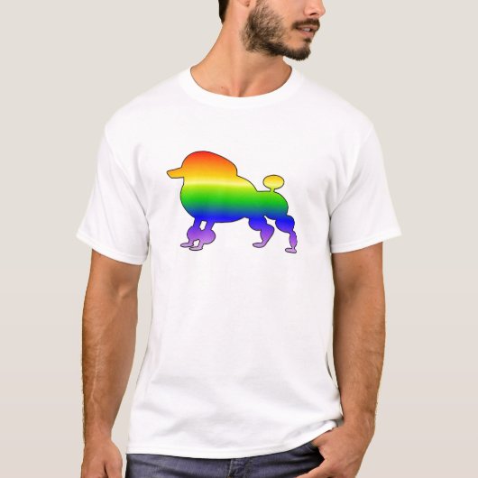 Pride Poodle T-shirt (Voorkant)