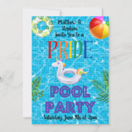 PRIDE Pool Party Kaart