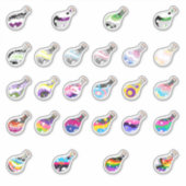 Pride Potions Sticker Sheet (Voorkant)