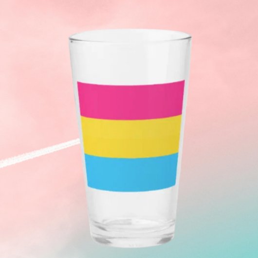 Pride Pour: Panseksuele Pintglas Glas
