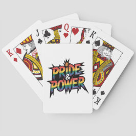 Pride & Power LGBTQ Pokerkaarten