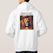 Pride & Power Lion Silhouette T-shirt (Achterkant)