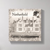 Pride & Prejudice #4 Origineel Kunstwandcanvas Canvas Afdruk (Voorkant)