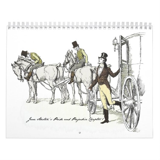 Pride & Prejudice Agenda Kalender (Hoes)
