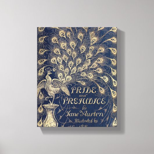 Pride & Prejudice Antiek Hoesje Canvas Print (Voorkant)