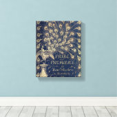 Pride & Prejudice Antiek Hoesje Canvas Print (Insitu (Houten vloer))