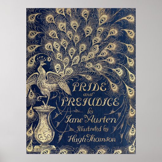 Pride & Prejudice Antiek Hoesje Poster (Voorkant)