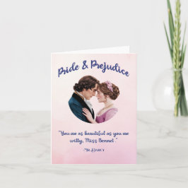 Pride & Prejudice Blank Note Kaart