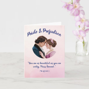 Pride & Prejudice Blank Note Kaart
