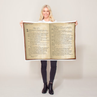 Pride & Prejudice Blanket Fleece Deken