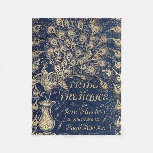 Pride & Prejudice Fleece Throw Deken (Voorkant)