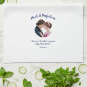Pride & Prejudice keukenhanddoek (Gevouwen)