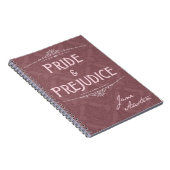 Pride & Prejudice-laptop Notitieboek (Rechterzijde)