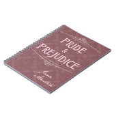 Pride & Prejudice-laptop Notitieboek (Linkerzijde)