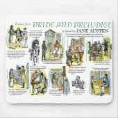 Pride & Prejudice Mousepad Muismat (Voorkant)