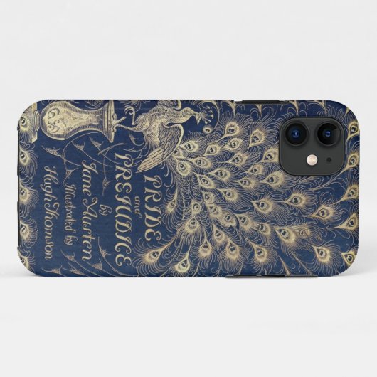 Pride & Prejudice pauock iPhone cover (Achterkant (horizontaal))