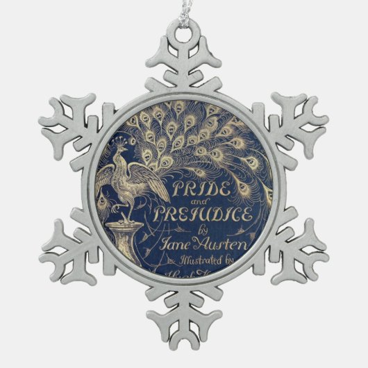 Pride & Prejudice Peacock Ornament (Voorkant)