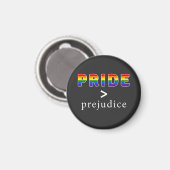 Pride & Prejudice Pride T-shirt Magneet (Voorkant / Achterkant)