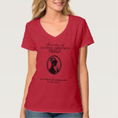 Pride & Prejudice Society of Headstrong Girls T-shirt (Voorkant)