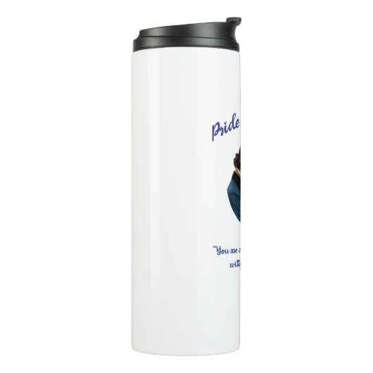 Pride & Prejudice Thermal Tumbler Thermosbeker (Gedraaid links)