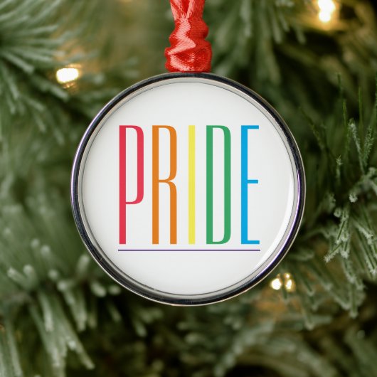 PRIDE Premium Rond Ornament (Boom)
