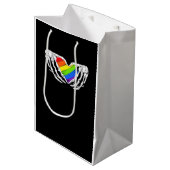 Pride - Pride Skeleton Handen met Heart 2 Classic Medium Cadeauzakje (Voorkant Gekanteld)