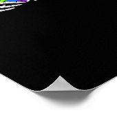 Pride - Pride Skeleton Handen met Heart 2 Classic Poster (Hoek)