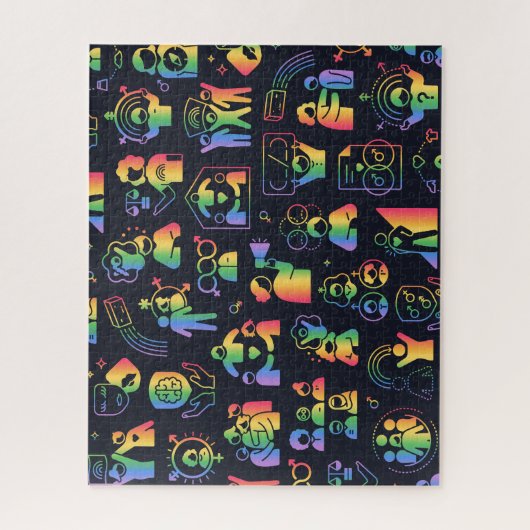 Pride Puzzle Legpuzzel (Verticaal)
