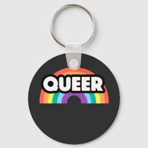 Pride-Queer regenboogliefde is liefde. Sleutelhanger