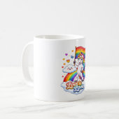 Pride, Queer, Unicorn Koffiemok (Voorkant links)