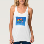 'Pride' Racerback Tank (Voorkant)