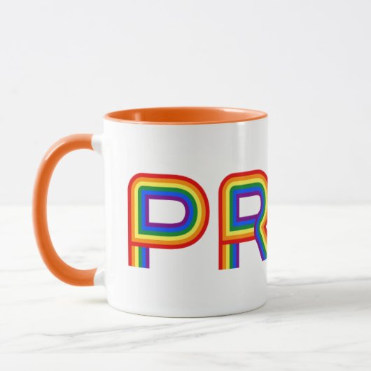 Pride | Rainbauze-brieven Mok (Links)