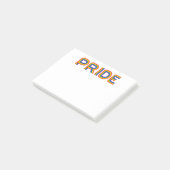 Pride | Rainbauze-brieven Post-it® Notes (Schuin)