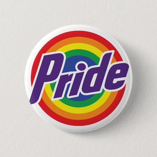 Pride Rainbow Button (Voorkant)