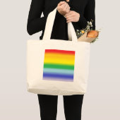 Pride Rainbow-Canvas tas (Voorkant (product))